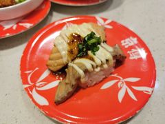 半炙烤三文鱼寿司-京樽回転寿司(奥林匹克店)