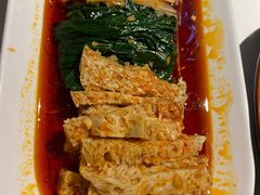 菠菜豆芽拌面筋-西域阿里马新疆菜·清真(桂花路店)