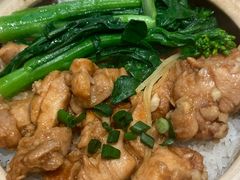 砂锅生焗沙姜滑鸡-华记煲仔华·煲仔饭(人和店)