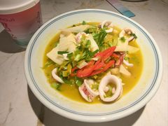 上虞腌菜煮鲜鱿-寻宝记绍兴菜(状元店)