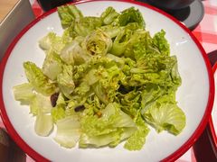 生炝生菜-在老街·淮安大排档·甜麻干煸龙虾·烧烤(河下古镇店)