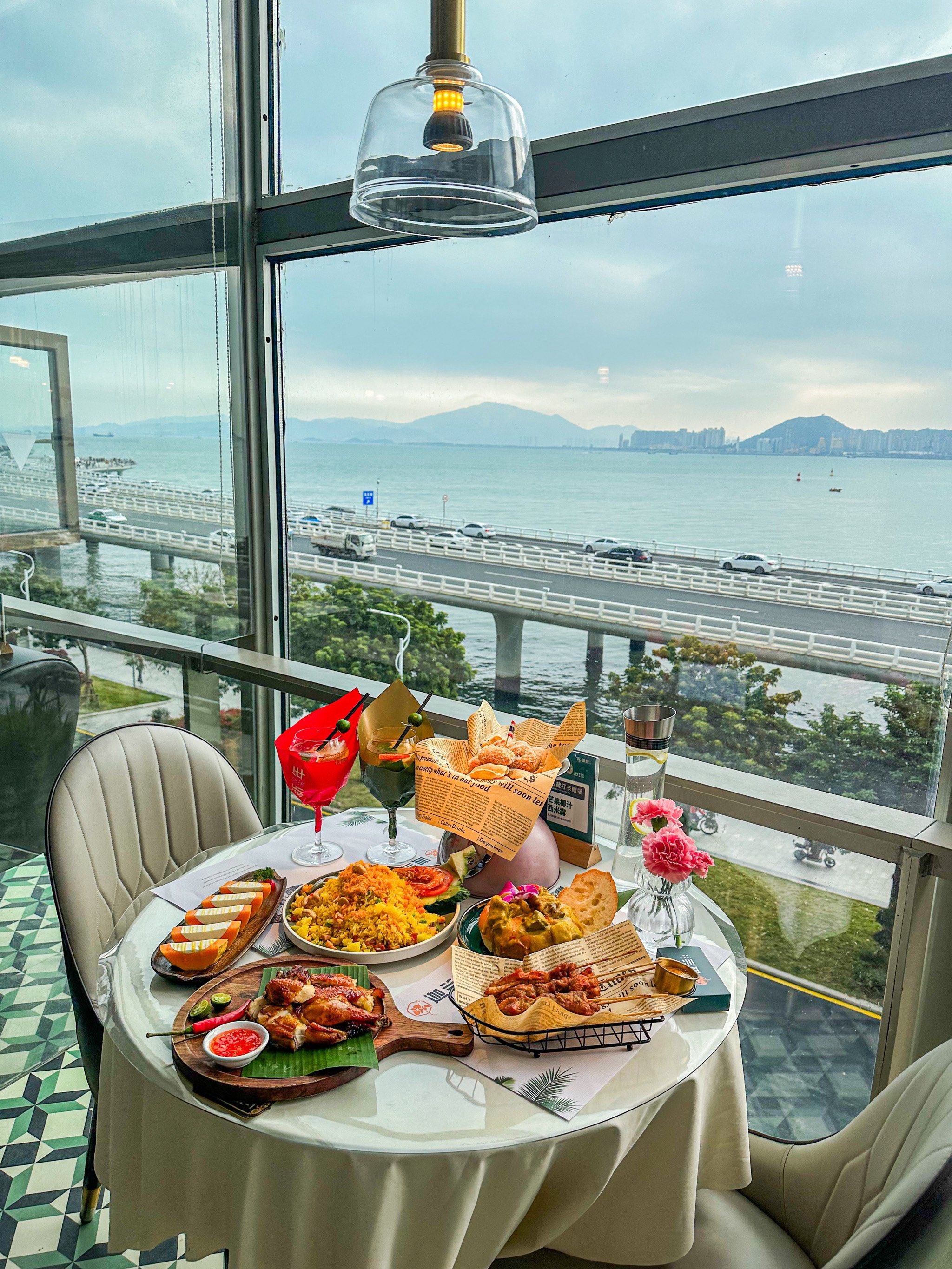厦门绝美的海景餐厅!美到失语