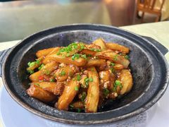 鱼香茄子煲-老字号蛇口德记烧腊饭店·海鲜加工