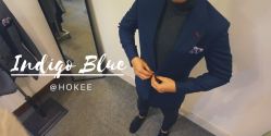 Indigo Blue 靛藍大翻領 HOKEE Attitude-和记HOKEE·西服定制