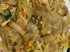 海鲜炒鱼面-王庄阿咪海鲜大排档(上下杭店)