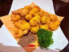 软炸虾段-老牌坊鲁菜名店(聊城美食岛店)