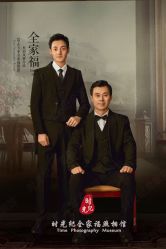 -时光纪亲子全家福照相馆(静安店母女写真父母纪念照)