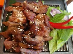 烤猪颈肉-荷花泰菜(东方新天地店)