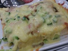 乳酪蘑菇披萨-蘑菇餐厅(马台街店)