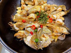 花椒焗海鲈-丰尔粥食·顺德鱼生·干蒸排骨顺德菜(大良分店)