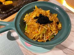 鱼子酱干捞粉丝-蜜桃花开·中西融合菜E&W(南长街店)