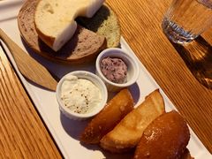 bagel duo  (bagel  fires and bagelwith spreads )-好,丘(信义店)