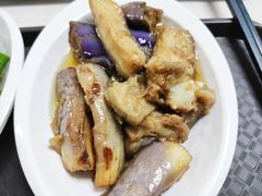 炒茄子-深圳大学城荔园一食堂(校园路)