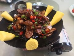 火焰牛肉-山东八大碗山东老字号