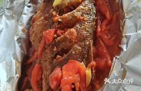 Tomato Baked Sea Bass