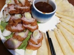 酥炸大肠-晚归月亮湾私家菜(临邑路店)