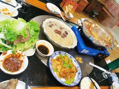 -土灶台东北大块肉烧烤(风景城邦店)