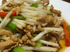 毛草根炒肉丝-漁耕小厨农家院(武当山店)
