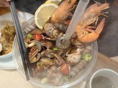 香醉蟹钳-船梆煮•蒸汽海鲜·炉火烤肉(五四广场店)