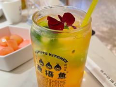 招牌水果茶-渔语鱼酸菜鱼新川菜(来福士店)