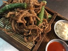 鱿鱼辣椒天妇罗-MI WU FACTORY米屋美食工厂餐厅(绿地店)