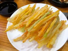 炸蔬菜-真利味·脊骨火锅·正宗韩国料理(韩乐坊店)