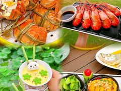 -七的湖·晚芳亭·阳澄湖农家菜·大闸蟹(莲花岛店)