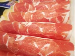 手工大刀肉-楼外楼肥羊木炭火锅居(乐群街店)
