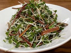 豆皮拌萝卜苗-聚缘堂·海鲜私房菜(松岭路店)