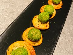 葱油饼鹅肝-木守西溪溪隐餐厅