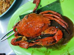 黑胡椒炒螃蟹-明记烧鱼美味店