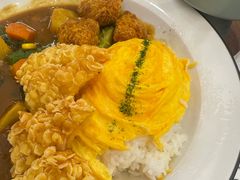 炸虾排咖喱饭-池奈·咖喱蛋包饭(熙地港店)