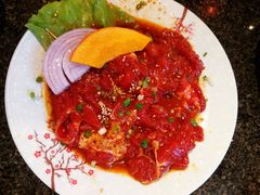 去骨牛排肉-梦山水日本烧肉(五四广场店)
