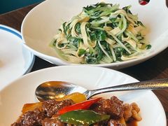 豆皮炒鸡毛菜-十里弄堂(K11店)