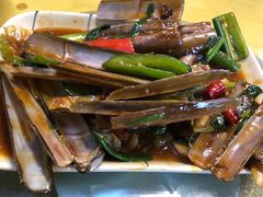 豉椒炒聖子王-老字号蛇口德记烧腊饭店·海鲜加工