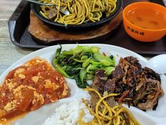 铁板意面-西南大学北碚校区-竹园学生食堂