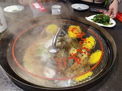 果仁菠菜-缘福乡村铁锅炖民宿(八达岭店)