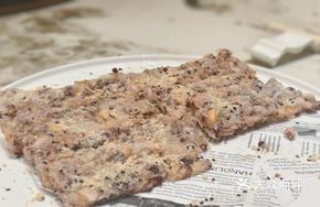 Crispy Sweet Red Bean and Lily Blossom Pancake