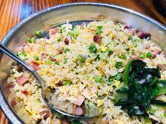 青菜粒叉烧粒炒饭-农汤老店(顺联公园里店)