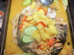 -探鱼·鲜青椒爽麻烤鱼(广州欣荣广场店)