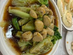 鱼丸扒生菜-盈旺小厨·非遗黄鳝饭(泰康路店)