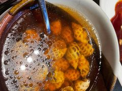 古越陈酿煮花螺-杭州西子湖四季酒店·金沙厅