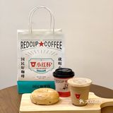 新国民咖啡店小红杯来袭～尊嘟好喝！！