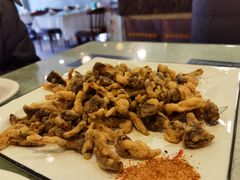 软炸鲜蘑-黄家饺子东北特色菜馆(湖滨商业街店)