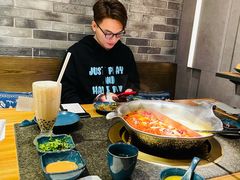 大红袍珍珠奶茶-湊湊火锅·茶憩(东城万达店)