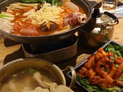 海鲜鱼饼汤-冰川延边料理·炭烤串(原小木屋店)