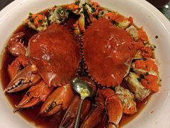 葱油蒸膏蟹-望乡楼上海菜(日月光店)
