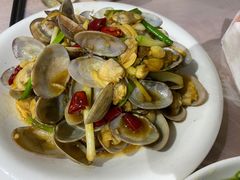 姜葱炒花蛤-阿杰臻选海鲜饭店(普陀山店)