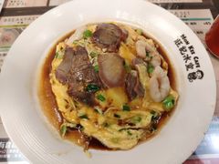 虾仁叉烧双拼滑蛋饭-旺记冰室(九龙中心大厦店)