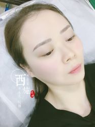 -西施无菌半永久纹绣眉眼影唇轻增发纹发际线